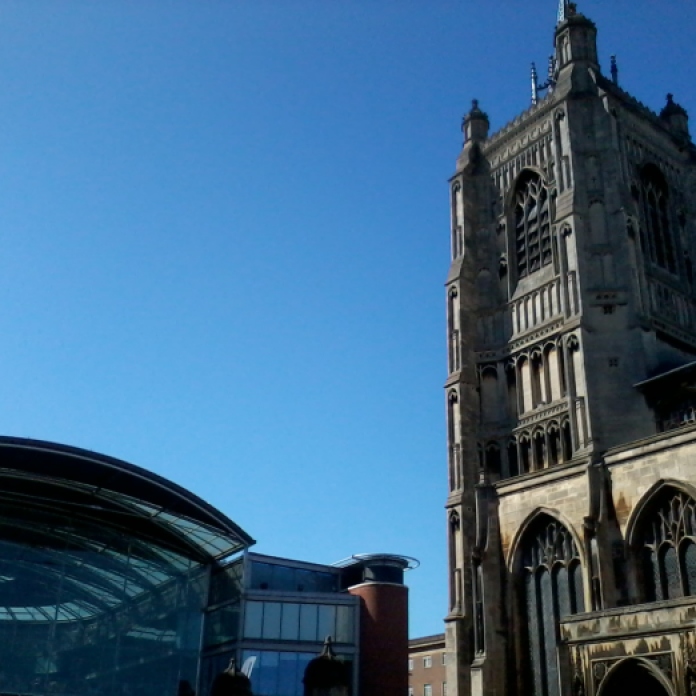 St Peter Mancroft and the Forum