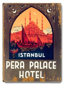 Pera Palace Sign